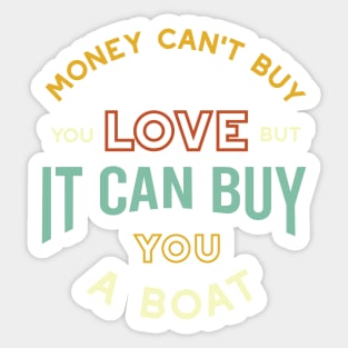 Funny Boater Phrase for Boater Sticker